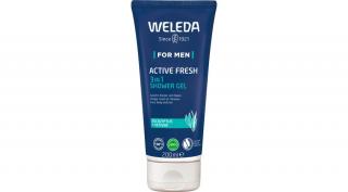 Weleda Active Fresh 3in1 Férfi tusfürdő (200 ml)