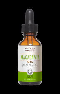 Wooden Spoon Bio Makadámdió olaj (30 ml)