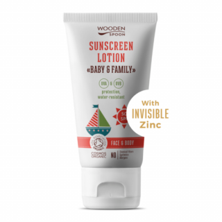 Wooden Spoon Bio naptej és testápoló SPF 50 (150 ml)