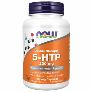 5-HTP 200 mg Double Strength (120 veg kapszula) - Hidroxi-triptofán
