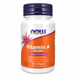 A-Vitamin 25,000 IU (100 lágykapszula)