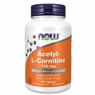 Acetyl-L-Carnitine 750 mg (90 tabletta) - Zsírsav transzport