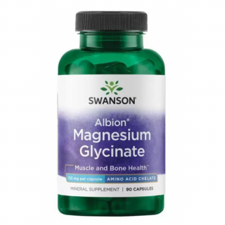 Albion Magnesium Glycinate (90 kapszula) - Kelátos magnézium