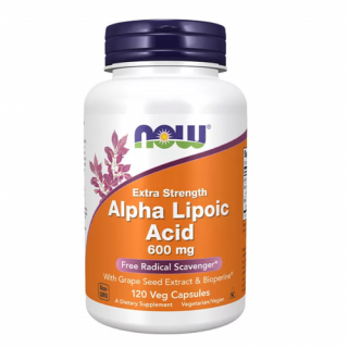 Alpha Lipoic Acid, Extra Strength 600 mg (120 veg kapszula) - Alfa-liponsav