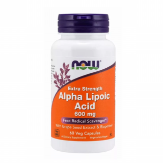 Alpha Lipoic Acid Extra Strength 600 mg (60 veg kapszula) - Alfa-liponsav