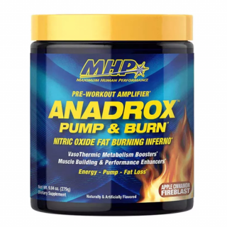 Anadrox 2-in-1 Pre-Workout (almás fahéjas 279 gr) - Edzés Előtti Energizáló és Zsírégető