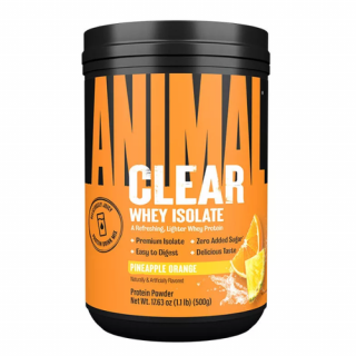 Animal Clear Whey Isolate (500 gr, Narancs Ananász)