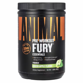 Animal Fury (green apple 483 gr) - Edzés Előtti Teljesítményfokozó