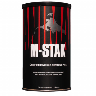 Animal M-Stak (21 csomag) - Nem-hormonális Izomtömeg Növelő