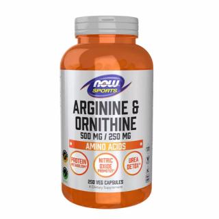 Arginine  Ornithine 500/250mg (250 veg kapszula) - Aminosav keverék