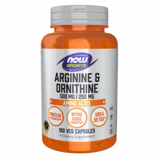 Arginine  Ornitine 500/250 mg (100 veg kapszula) - Aminosav keverék