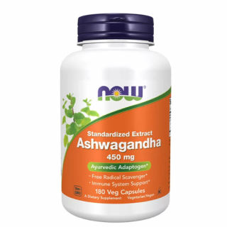 Ashwagandha Kivonat 450 mg (180 veg kapszula) - Indiai Ginzeng