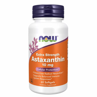 Astaxanthin Extra Strength 10 mg (60 lágykapszula) - Asztaxantin