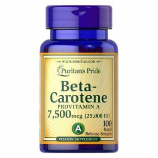 Beta-Carotene 25000 IU (100 kapszula) - Béta karotin