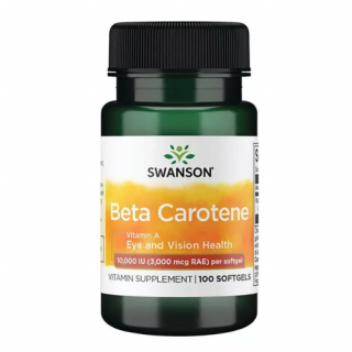 Beta-Carotene (Vitamin A) (100 lágykapszula) - Béta karotin