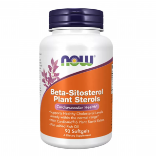 Beta-Sitosterol Plant Sterols (90 lágykapszula) - Koleszterinszint Támogató kapszula
