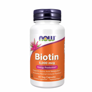 Biotin 5000 mcg (60 veg kapszula)