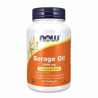 Borage Oil 1000 mg (60 lágykapszula) - Borágó Olaj