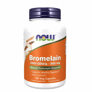 Bromelain 2400 GDU/g - 500 mg (120 veg kapszula)