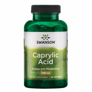Caprylic Acid 600 mg (60 lágykapszula) - Kaprilsav