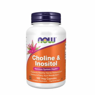 Choline  Inositol 500 mg  (100 veg kapszula) - Kolin és Inozitol