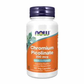 Chromium Piconilate 200 mcg  (100 veg kapszula) - Króm-Pikolinát