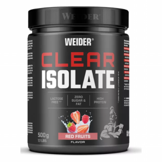 Clear Isolate (piros gyümölcsök 500 gr) -  Tejsavó Fehérje izolátum