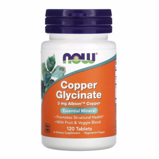 Copper Glycinate 3 mg (120 tabletta) - Réz