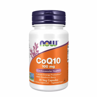 CoQ10 100 mg with Hawthorn Berry (30 veg kapszula) - Q10 Koenzim Galagonyával