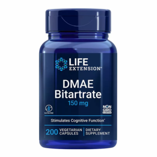 DMAE Bitartrate 150 mg (200 Veg Kapszula) - Dimetilaminoetanol