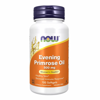 Evening Primose Oil 500 mg  (100 lágykapszula) - Ligetszépe Olaj
