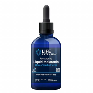 FAST-ACTING LIQUID MELATONIN 3 mg (59 ML, CITRUS VANILLA)