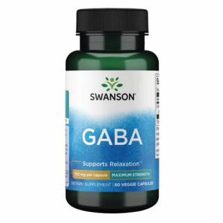 GABA 750 mg (60 veggie kapszula) - Gamma-amino-vajsav