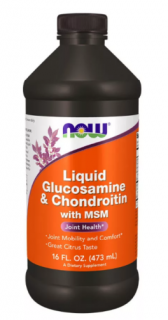 GLUCOSAMINE  CHONDROITIN WITH MSM LIQUID (473 ML)