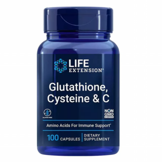 Glutathione, Cysteine  C (100 kapszula) - Glutation, Cisztein  C-vitamin kapszula