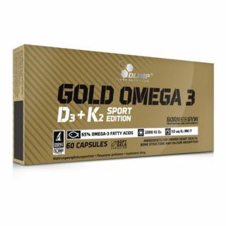 GOLD OMEGA 3 D3 + K2 SPORT EDITION