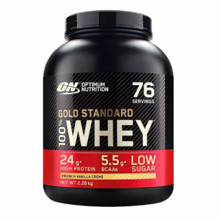 Gold Standard 100% Whey (francia vanilia krém 2.27 kg) - Tejsavó Fehérje