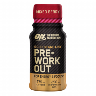 Gold Standard Pre-Workout Shot (12x60 ml Mixed Berry)