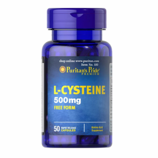 L-Cysteine 500 mg (50 kapszula) - L-Cisztein