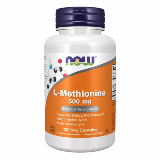 L-Methionine 500 mg (100 veg kapszula) - L-Metionin 500 mg