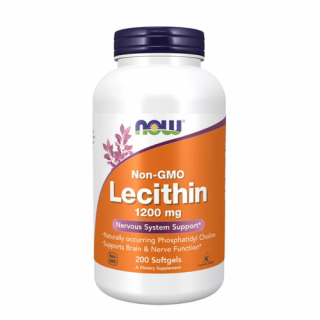 Lecithin 1200 mg (200 lágykapszula) - Foszfatidil-kolinnal