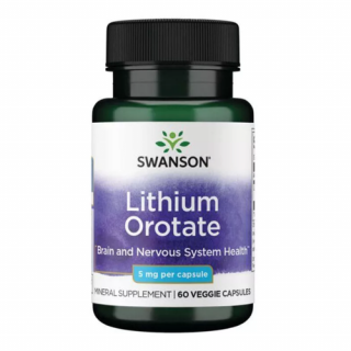 Lithium Orotate (60 veg kapszula) - Hangulatjavító kapszula