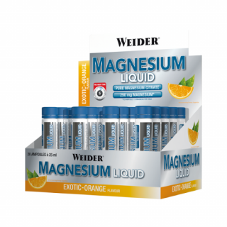 Magnesium Liquid (narancs 20x25 ml) - Ásványi anyag pótló magnézium ital