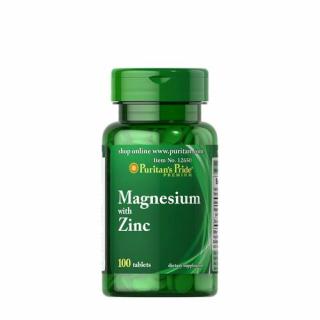 Magnesium with Zinc (100 tabletta) - Magnézium Formula Cinkkel