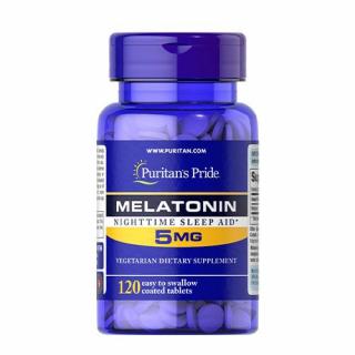 Melatonin 5 mg Sleep Aid (120 tabletta)