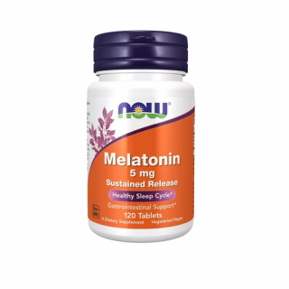 Melatonin 5 mg Sustained Release  - Nyújtott felszívódás (120 tabletta)