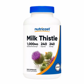 Milk Thistle 1000 mg (240 Kapszula) - Máriatövis kivonat