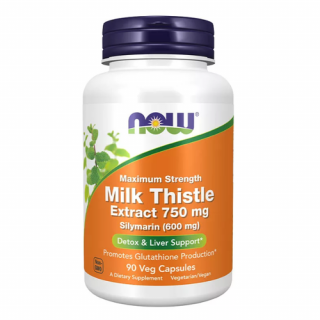 Milk Thistle Extract 750 mg Silymarin (600 mg) (90 veg kapszula)