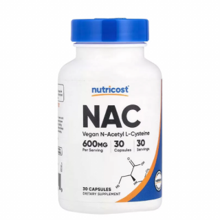 N-Acetyl L-Cysteine (NAC) 600 mg (30 Kapszula)