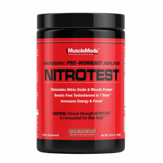 Nitrotest 2 in 1 Pre-Workout + Test Booster (watermelon 468 gr)